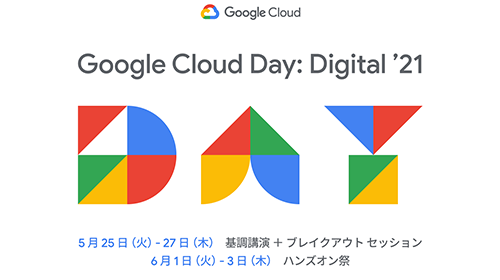 Google Cloud Day: Digital ’21 logo
